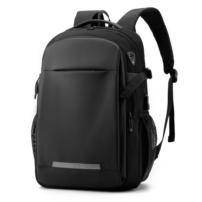 Schoolbag Simple Commuter Men's Backpack Business Leisure Large Capacity Student School Bag Short Trip Bag Computer Bag