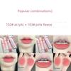 Pink Macaron Lip Mud Velvet Soft Matte Lip Gloss That Brightens the Complexion and Does Not Dry Out the Lips, Dual-Use Lip Color Lipstick for Students
