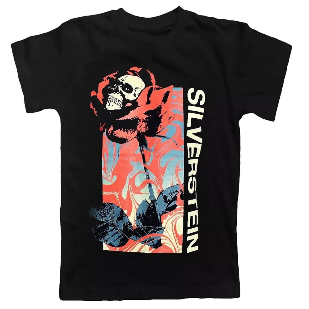rare Silverstein Band Black 100% Cotton Size S To 4XL Shirt hot new Unisex T-Shirt XXL