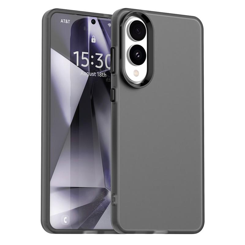 

Anti-Drop Case For Samsung Galaxy S25 Edge Matte Transparent Case For Samsung S25 Edge S25 Ultra Cover For Samsung S25 Edge Case Galaxy S25 Edge чёрный