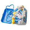 33pcs Kids Doctor Kit Blue Safe Durable Plastic Play With Imagination Kids Doctor Playset For Home School Education