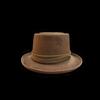 Cowboy Wind Sheep Felt Hat, Solid Color With Decorative Felt Hat
