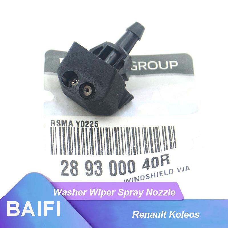 BAIFI Brand New Genuine Front Windshield Washer Wiper Spray Nozzle Jet 289300040R 289301607R For Renault Koleos Right - 1 Piece