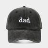 Adjustable Embroidery Baseball Cap Dad Mom Sunscreen Hats  For Man Women