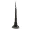 Burj Khalifa Tower Model Gray Alloy Miniature Dubai Tower Ornament Dubai Landmark Building Model