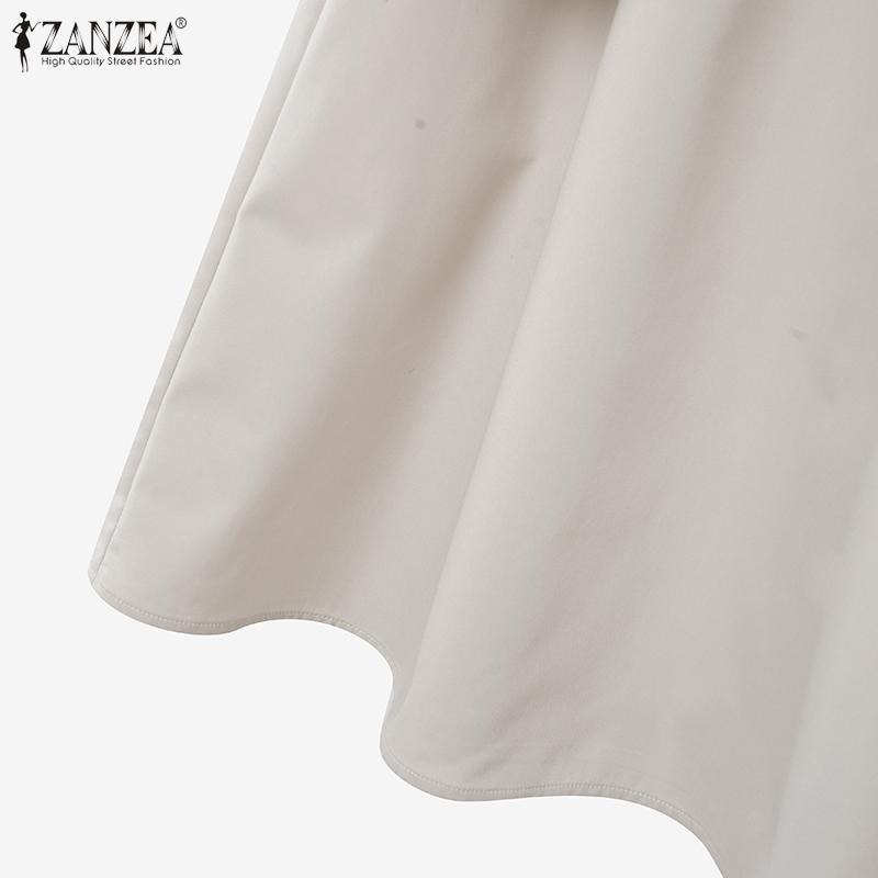 ZANZEA Women Long Sleeve Floral Blouse and Pants Casual Two Piece Suit Sets