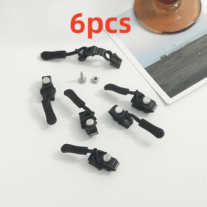Xiaomi 6pcs Zipper Repair Kit with Detachable Pulls & Sliders for Bags, Jackets, Shoes, No-Tools Needed