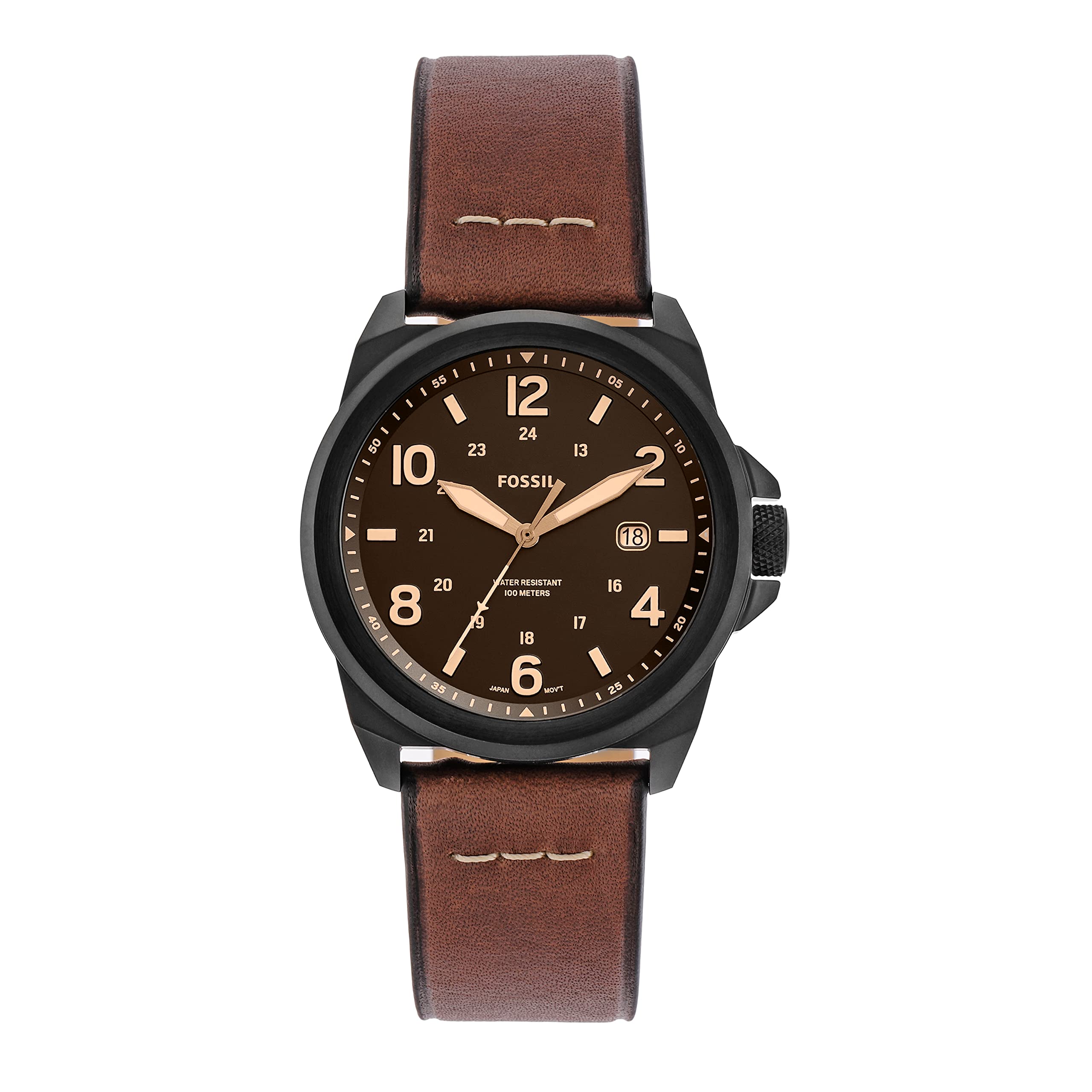 

Часы BRONSON FS5938 Brown [Fossil] Мужские коричневый