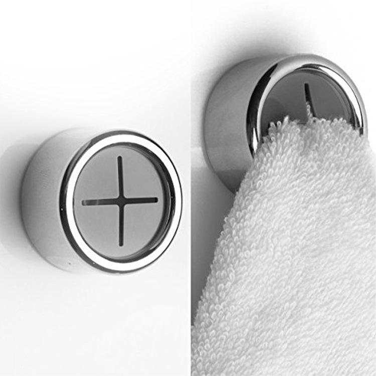 Creative Strong Adhesive Towel Hook: No-Punch, Traceless Wall Mount for Kitchen