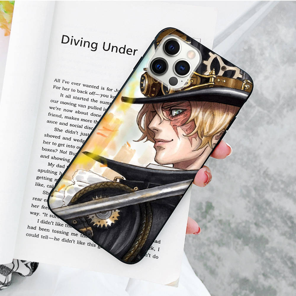 JW52 Ace Sabo Black Soft Case for OPPO Reno 8 6 5 4 Pro Plus Find X3 A17 A3 A31 A38 A40 A53 A54 A55 A74 A76 A78 A77 A80 A94 A95 A96 Lite