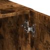 High Cabinet Smoked Oak 70 x 42.5 x 225 cm Particleboard