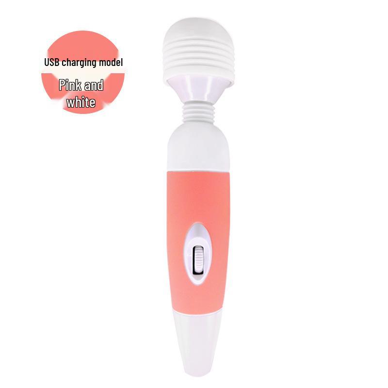 220V Plug-in Vibrating AV Stick: High-Power Female Masturbator and Massager