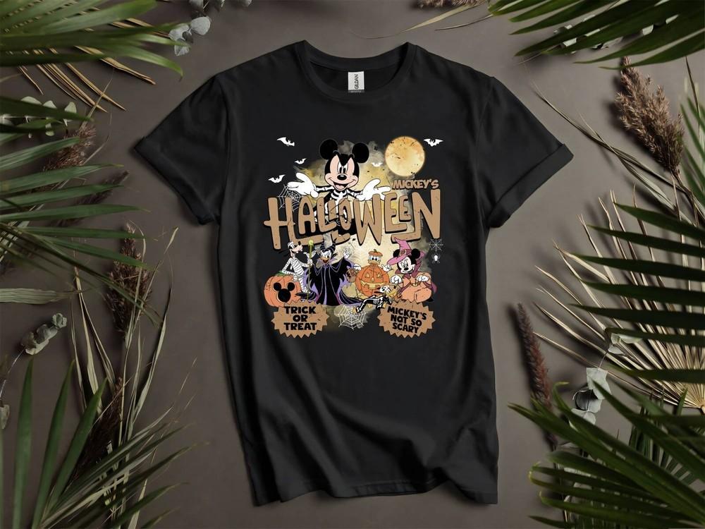 

Mickey Halloween T-shirt T shirt Men Women Unisex Tshirt I41 3XL
