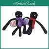 Entzückendes 26cm Kleines Schwarzes Enderman Plüschtier Mit Buntem Schal Ideal Für Kindergeschenke