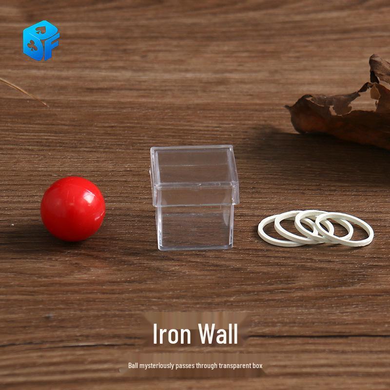 Northern Magic Bronze Wall Pass-Through Toy: Children s Close-Up Magic Prop