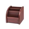 Simple Bamboo Pen Storage Box Wooden Creative Cosmetics Storage Box  Office Supplies