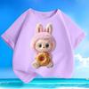 Pure Cotton Fashionable T-shirts for Children, Short-sleeved Tops for Boys and Girls In Summer