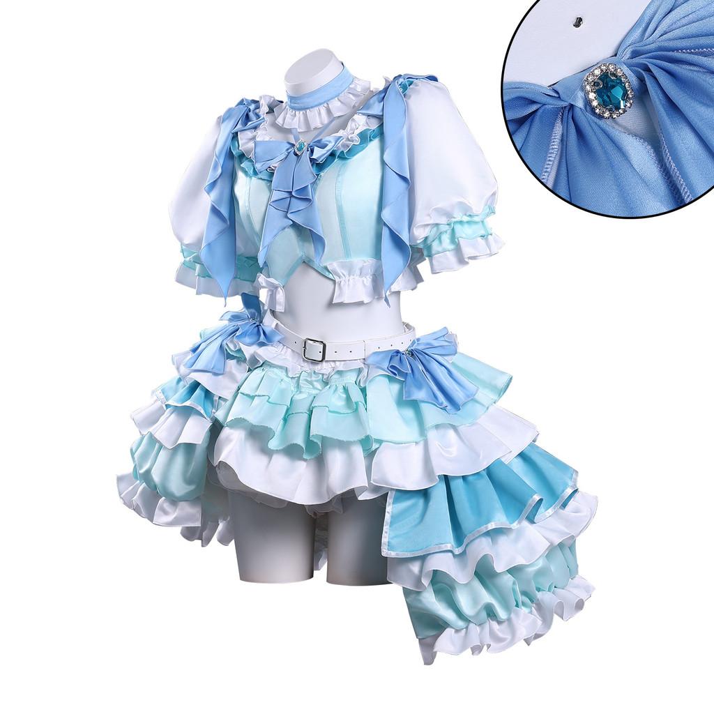 Magia Girl Puella Magi Madoka Magica Cosplay Costume With Wig For Anime Fans