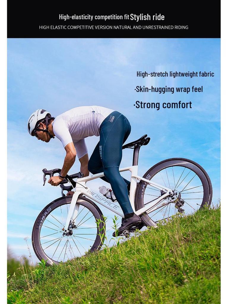 Lampa da Lameda Men's Spring & Autumn Cycling Bib Pants - Long Mountain Road Bike Pants