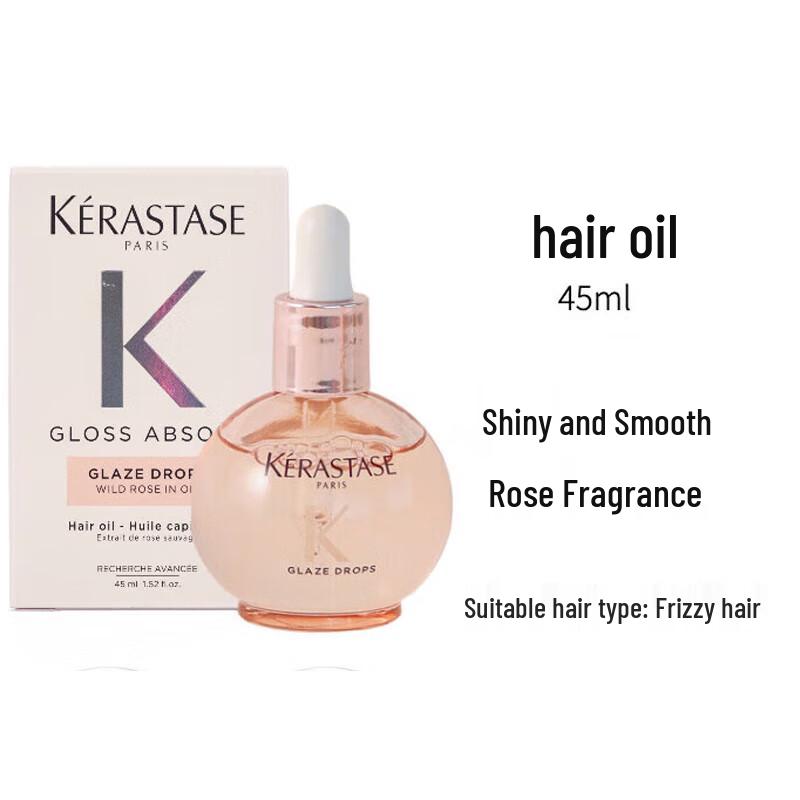 Kérastase Glaze Rose Hair Essence Oil Set