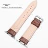 Apple Bamboo Grain Leather Watch Strap for Smartwatch 