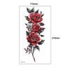 Aesthetic Romantic Fake Tattoo Stickers Half Sleeve Realistic Floral Temporary Tattoos For Women Waterproof Long Lasting Body Art 6 Sheets  Jewelry