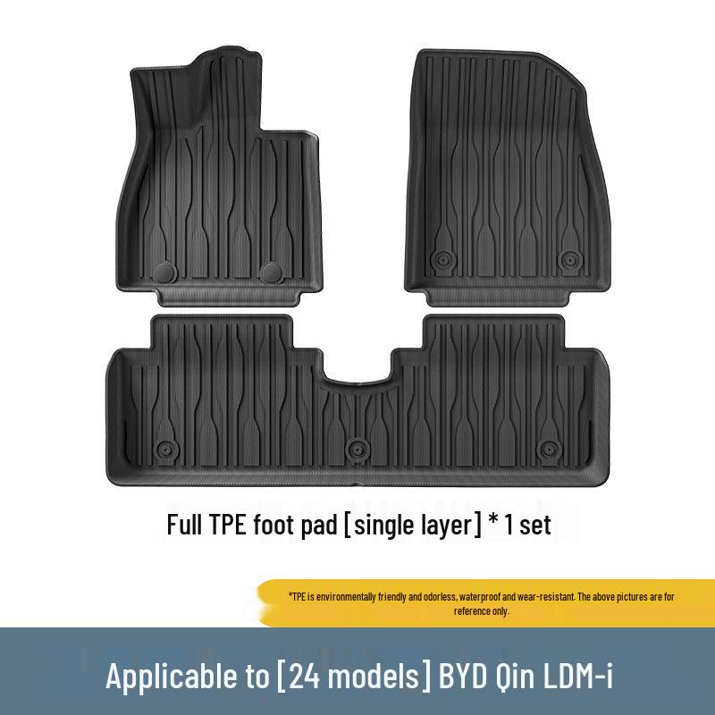 Custom TPE Floor Mats & Eco-Friendly Trunk Mats for BYD Qin L DM-i (24 Model).