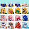 Cute Cartoon Print Nylon Children's Backpack For Boys And Girls Lightweight And Theft-proof