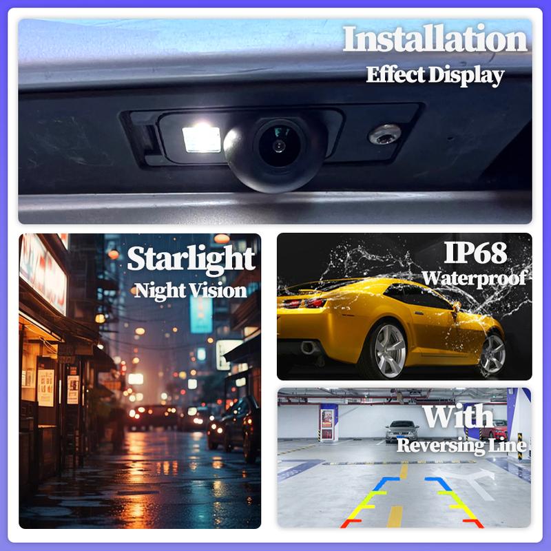 CCD Night Vision Backup Camera License Plate Camera Reverse Rear View Camera For BMW E63 E64 2004 2005 2006 2007 2008 2009 2010