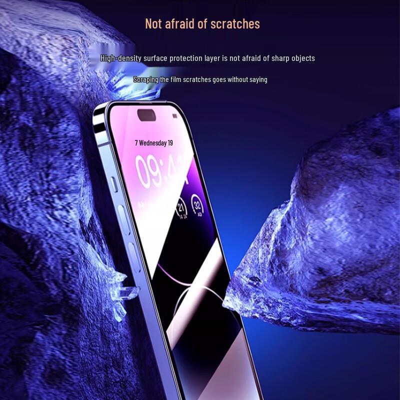 Rehua iPhone Tempered Glass Screen Protector with Auto-Alignment Applicator