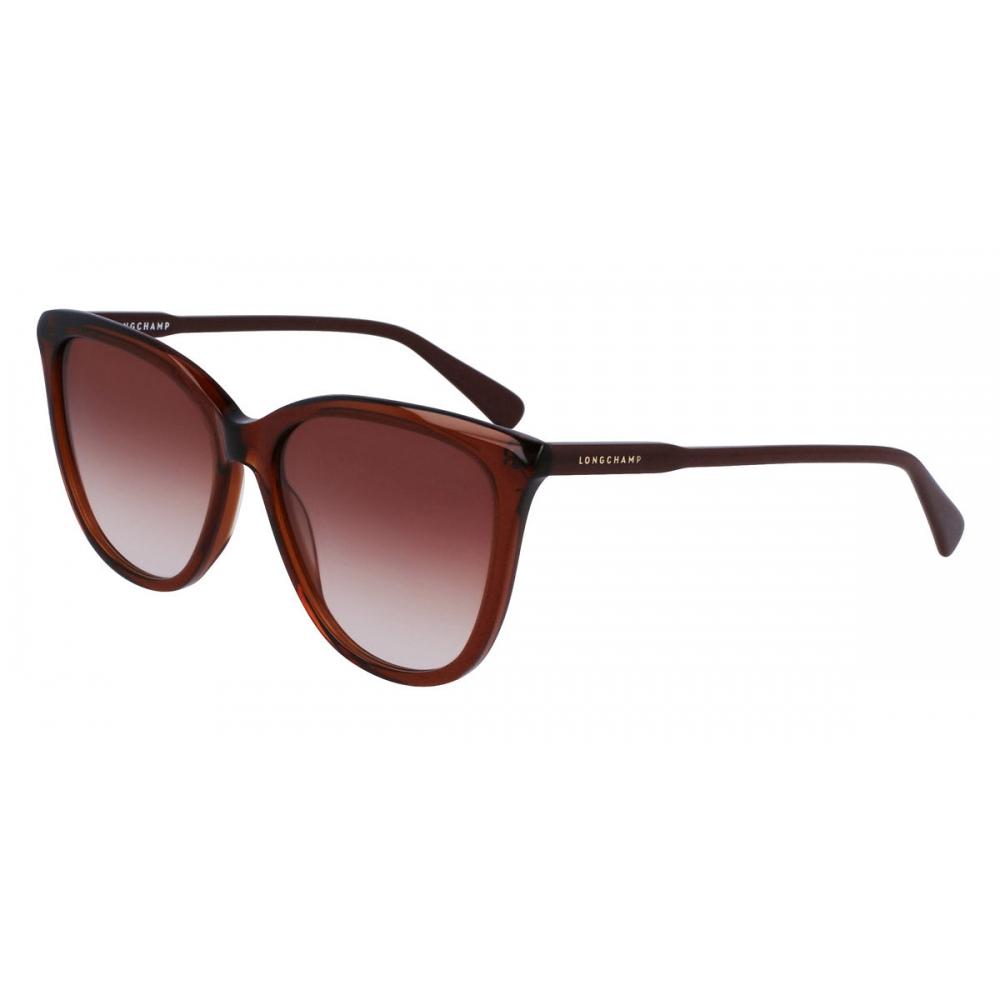 

Longchamp Женские солнцезащитные очки 56 мм коричневые LO718S 201 коричневые