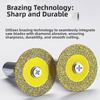 M10 Thread Diamond Cutting Disc Waterproof Mini Cutting Disc Portable Connecting Rod Adapter
