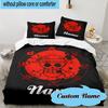 3PCS Custom Name Luffy Adventure Bedding Set, Including 1pc Duvet Cover And 2pcs Pillowcases, Suitable for Dorms and Bedrooms Gift