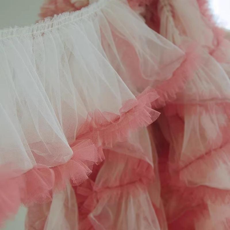 Trend Lolita Fluffy Bottom Lace DIY Clothing Girls Skirt Fabric Swimsuit Underwear Curtains Mosquito Net Edging Sewing Materials