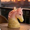 Horse Aromatherapy Candle Cup Silicone Mold DIY Handmade Concrete Gypsum Storage Box Plant Flowerpot Mold