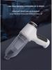 Wireless Car-Mounted Mini Vacuum Cleaner with Blowing and Suction, Portable Handheld Design, Lithium Battery Powered
