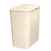 Kitchen Compost Bin 2.1 Gallon /3.2 Gallon Wall Mounted Trash Can with Lid Waste Basket Bin Bathroom Garbage Bin for Kitchen Countertop or under Sink