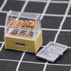1Pc Mini Oden Cake Cabinet Scale Model Dollhouse Mini Display Cabinet Simulation Models Diy Home Decor 1Pc Mini Oden Cake Cabin