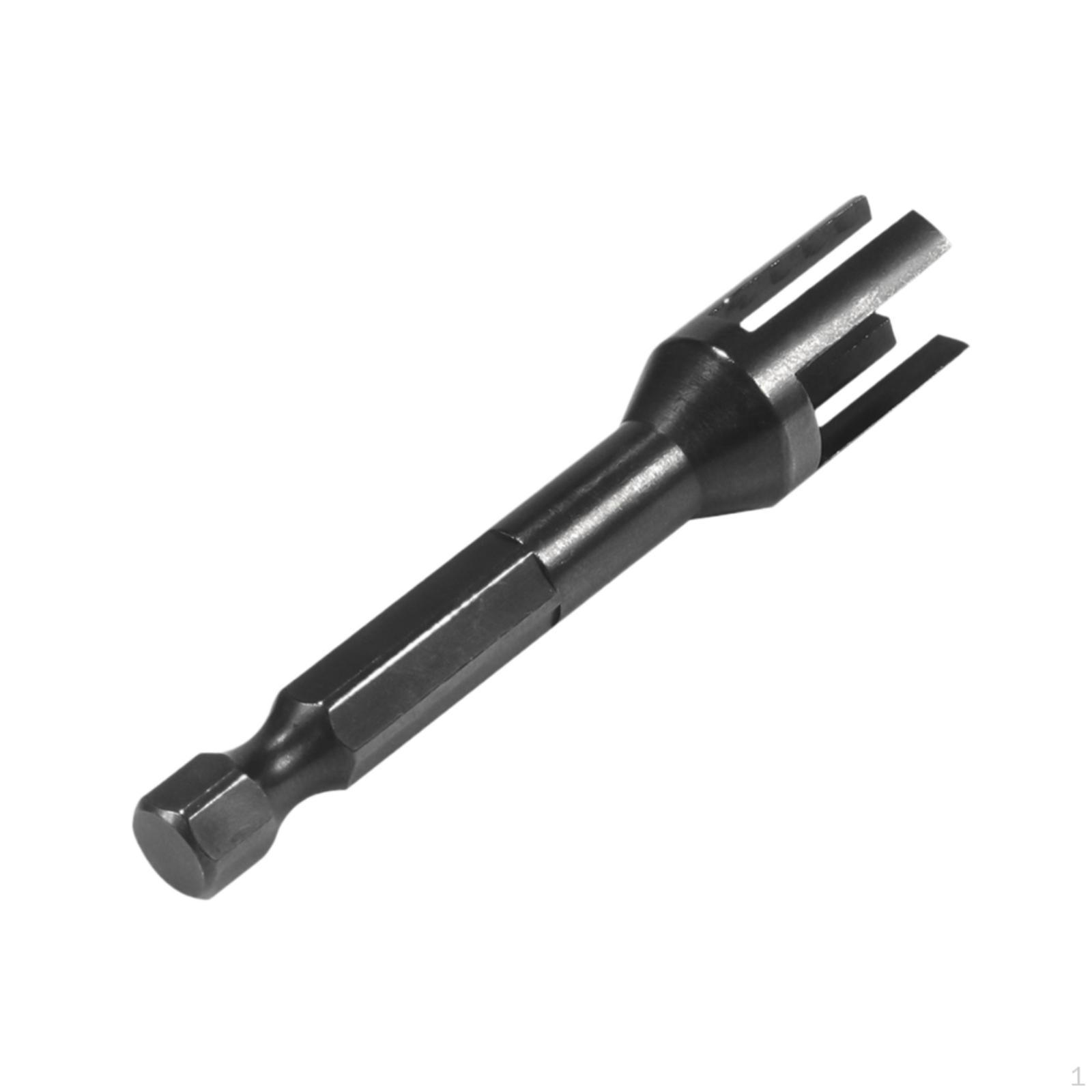 

RC Car Ball Joint Wrench Accessories Compact Direct Replaces Portable with 1/4 Hex Shank Rod чёрный