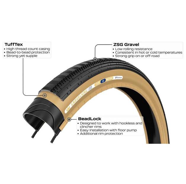 Panaracer Gravelking Semislick Tubeless 700C x 30 Gravel-Reifen