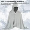 Soft Material Cooling Hoodie Towel Quick Drying Sports Cool Towel  Outdoor Sports Cycling Driving