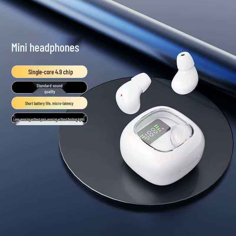 Mini Wireless Bluetooth In-ear Earphones: Comfortable for Class, Driving, and Sports