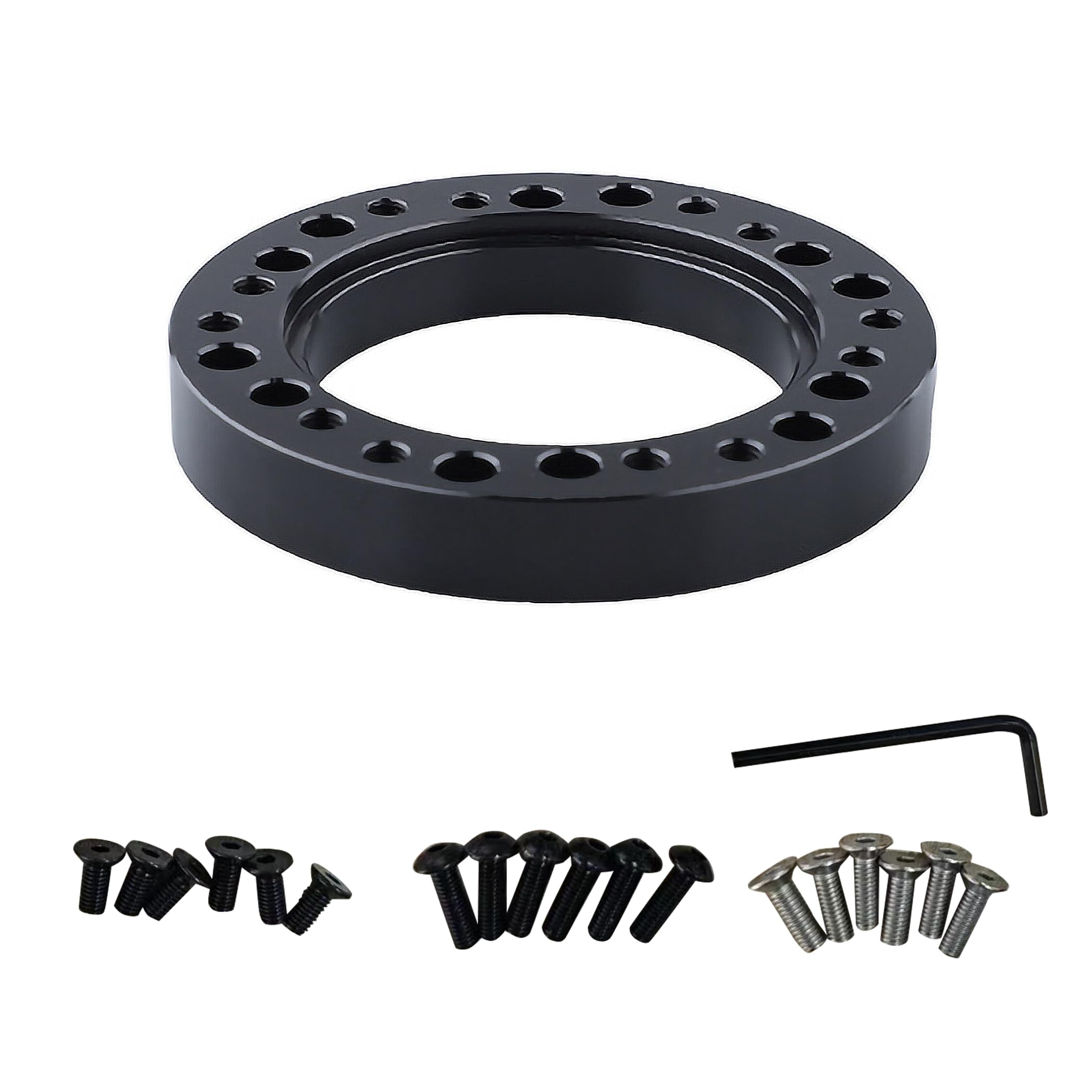 

Felimoa Steering Boss Spacer Steering Wheel Extension Position Adjustment (13mm) 13mm