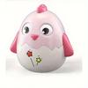 Chick Toy with Wobbly Base Interactive Learning Decoration, Pastel Yellow, Pink, Green, Neutral Colors Safe Sensory Play for Birthday Party Decoration