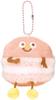 Skater Plush Mascot Keychain Ball Chain FANNY MACARON Raspberry ZNKH1-A