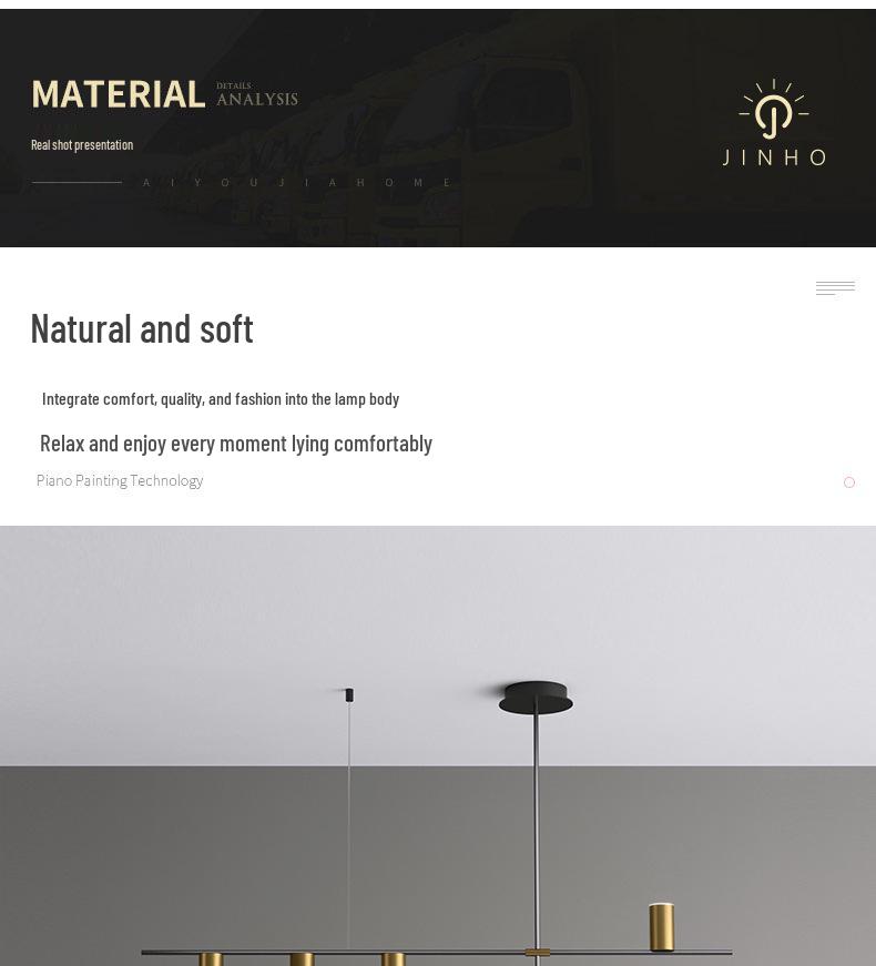 Nordic Modern Minimalist Long Strip Spotlight Fixture for Dining Room, Living Room, or Bar Counter.