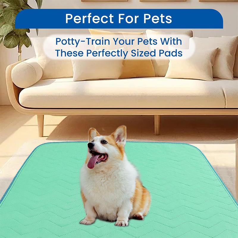 Extra Heavy Absorbency Washable Under Pads Quick Drying Nursing Pads Incontinence Bed Pads Reusable Washable Pee Pads For Pet
