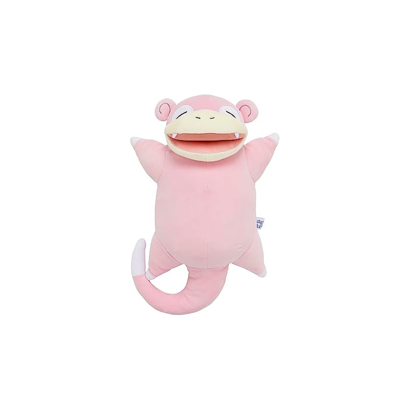Pokémon Center Original Mochi Plush Toy: Pokémon Sleep - Sleeping Slowpoke 38 x 27 x 15 cm (H x W x D)