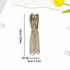 Handmade Metal Tassel Star Epaulet Armbands for Suits and Wedding Dresses