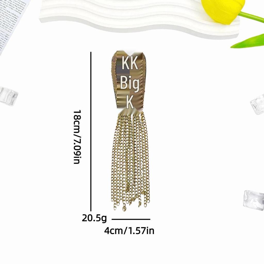 Handmade Metal Tassel Star Epaulet Armbands for Suits and Wedding Dresses